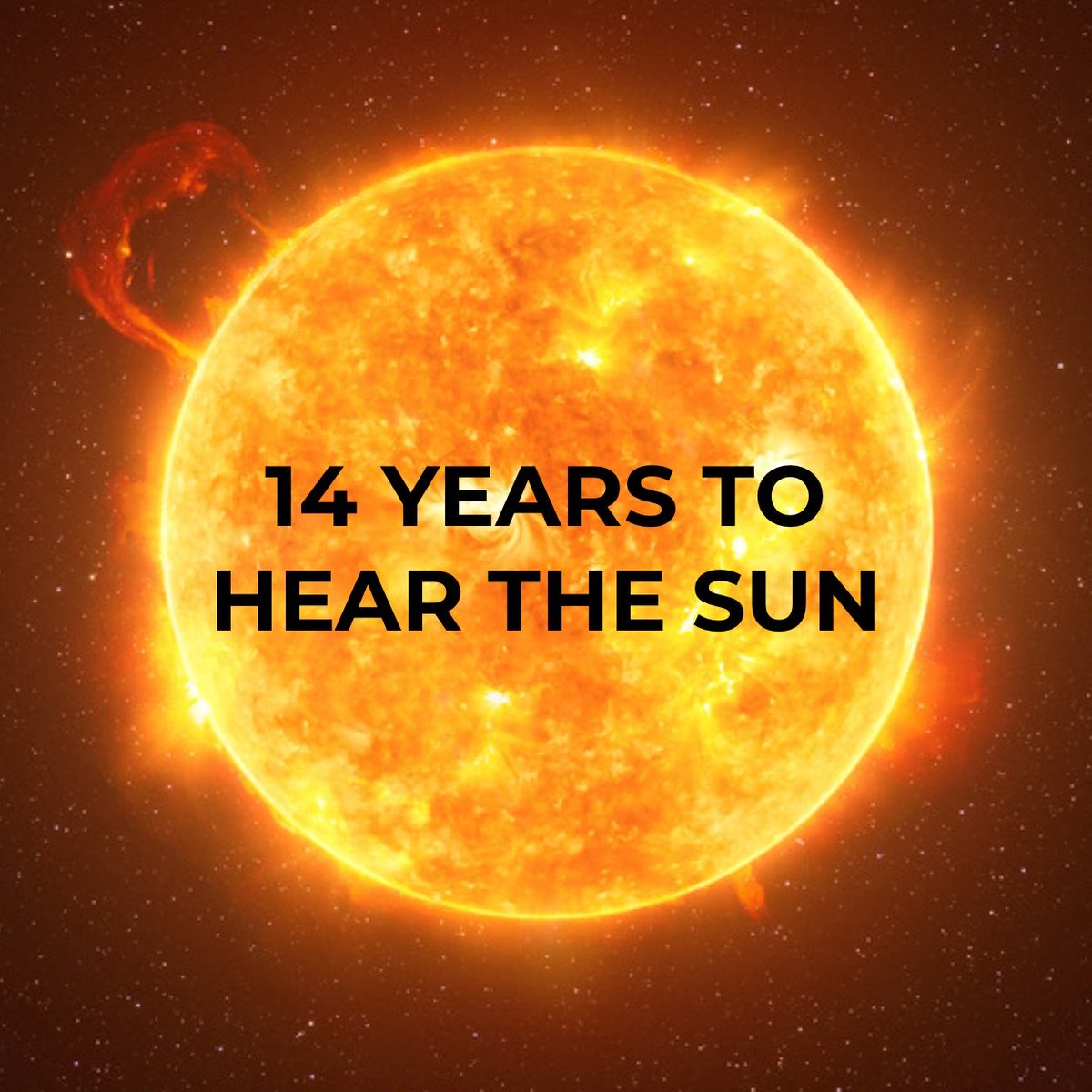 DeepSpaceMindHQ's tweet image. 🌞 This is insane:
Sunlight travels 93 million miles to Earth in just 8 minutes.

But if space had air…
The Sun’s roar would take 14 YEARS to reach us —
at around 100 decibels.

That’s as loud as a chainsaw or a jet engine. 😱

#SpaceFacts #Astronomy #Cosmos