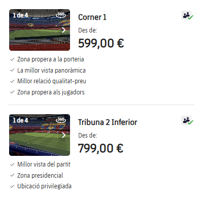 Insultant, descompte 5% pels socis vs RMadrid.

#FCBRMA
#FCBlive