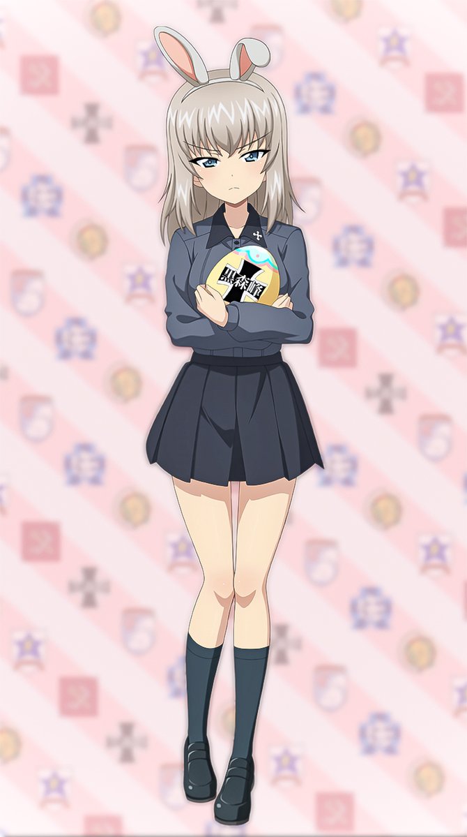 エリカちゃん大きなタマゴ抱きよる‼️

⭐️⭐️ガルパン情報⭐️⭐️
逸見エリカ［イースター2026］
「これが私のイースターエッグよ！」
「探してみなさい！」 #garupan