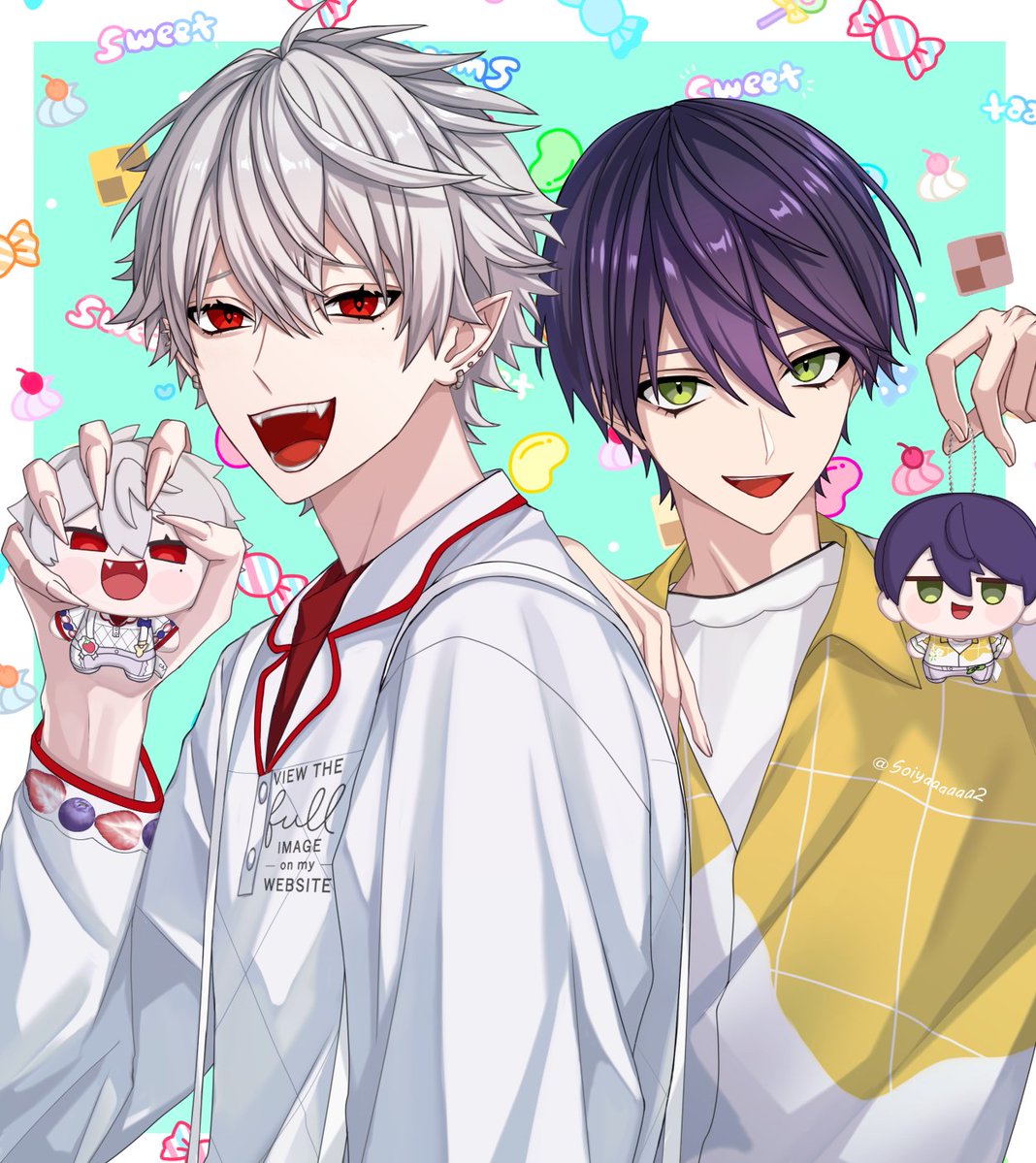 8周年のwith cake！かわいい