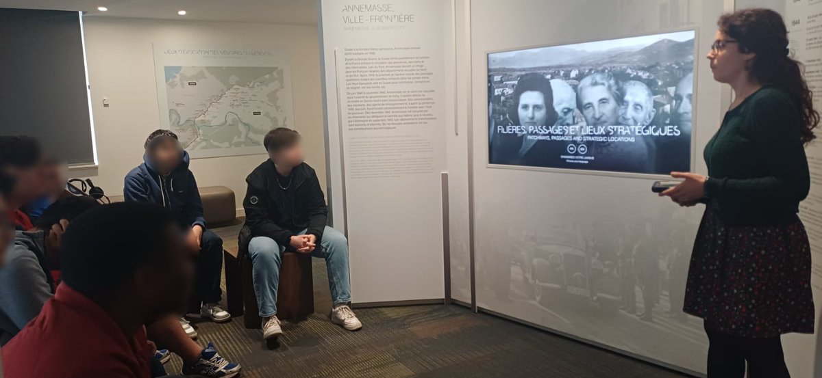 mlgenevois's tweet image. 📸 Retour en images
Visite de la Maison des Mémoires
👉 8 jeunes présents
👉 Une sortie autour de l’histoire et de la citoyenneté
#MissionLocale #Annemasse #Jeunes