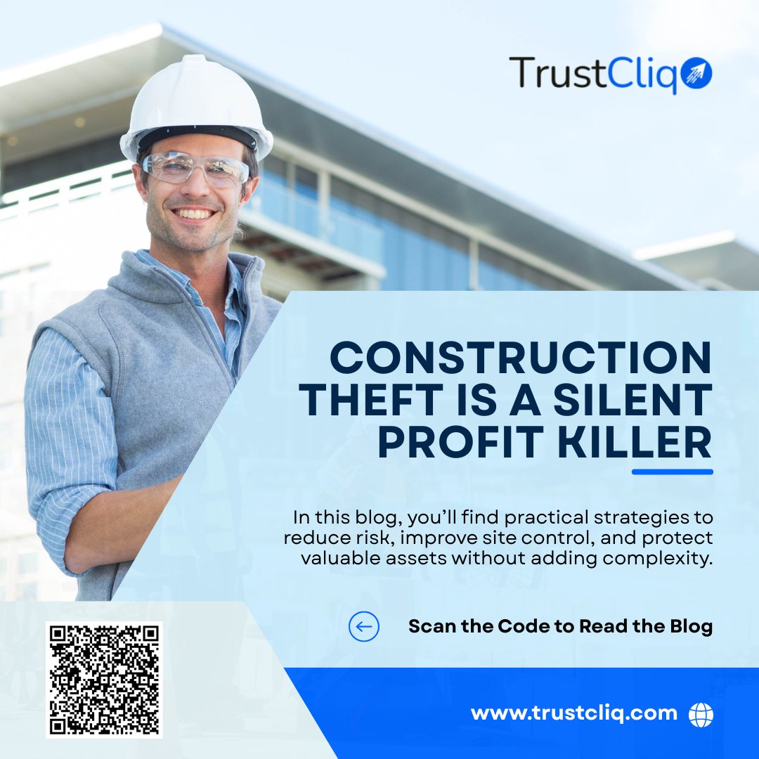 trustcliq's tweet image. 🚧 #ConstructionSite Theft Is Costing You More Than You Think

Theft affects project timelines, budgets, and overall credibility. Strong #sitesecurity is no longer optional.

Learn practical ways to reduce #risk and safeguard your #assets.

👉 tinyurl.com/2e2wyd4p

#RealEstate