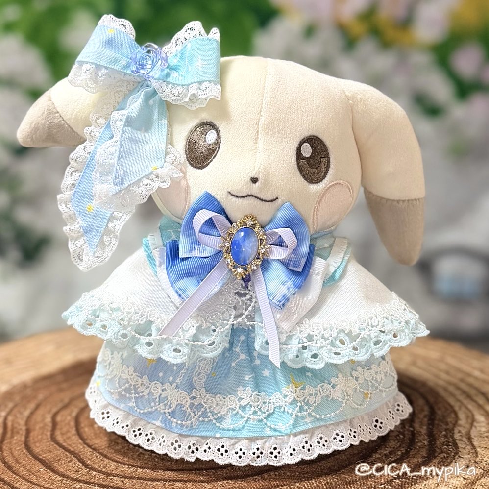 うすチュウちゃんの星空ケープコーデ🩵💙

コーデ例考えながら着せ替えしてる時間が大好きでお洋服作ってるまであるo'ᆺ'o♪*

#ぽこあポケモン #ぬい撮り
#ピカチュウおめかしチュウ