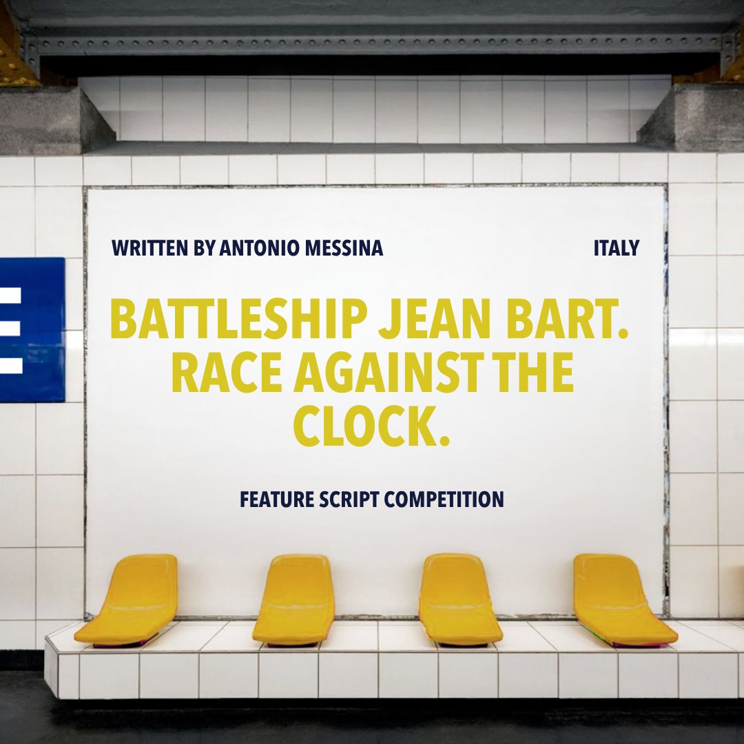 ECUfilmfestival's tweet photo. BATTLESHIP JEAN BART. RACE AGAINST THE CLOCK. (Italy) - Best Feature Script Competition🏆

Written by Antonio Messina

#FilmFestival #ParisEvents #écufilmfestival
#scriptcompetition https://t.co/uBA4Xj1yjG