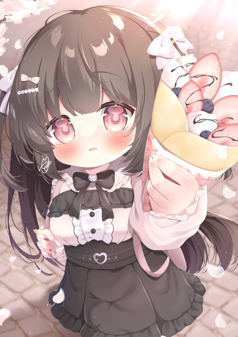 「一緒にたべよ…?♡」
#Skeb 