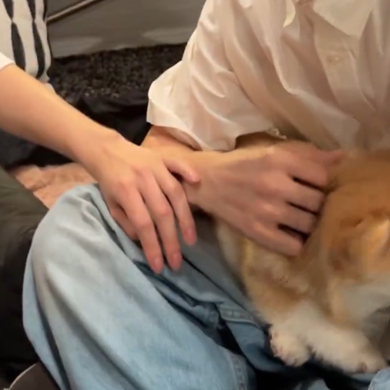 แค่นี้ก้เขินจะตายแล้ว แค่มือเนี่ย T - T