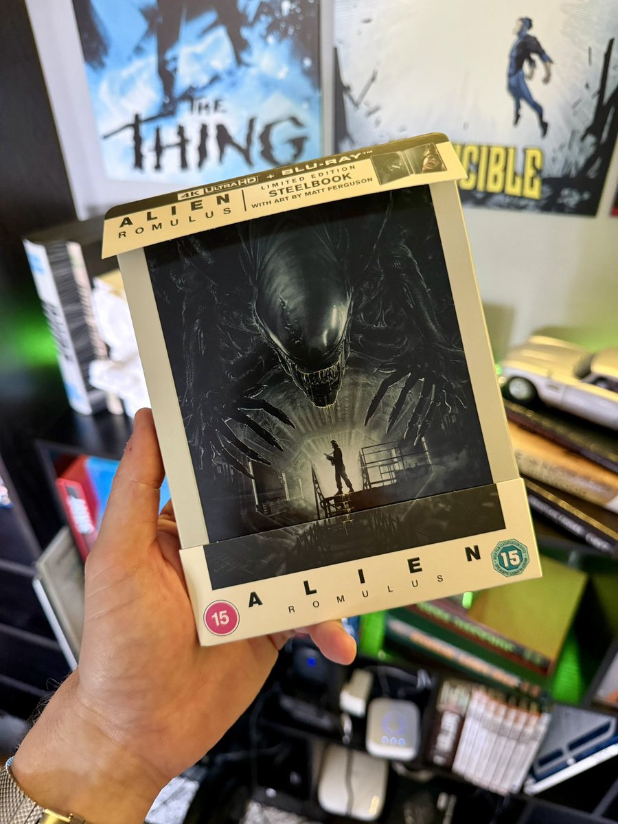 heavyspoilers's tweet image. #28YearsLater #TheBoneTemple steelbook and #AlienRomulus re-release with the new cover #Steelbooks #physicalmedia
