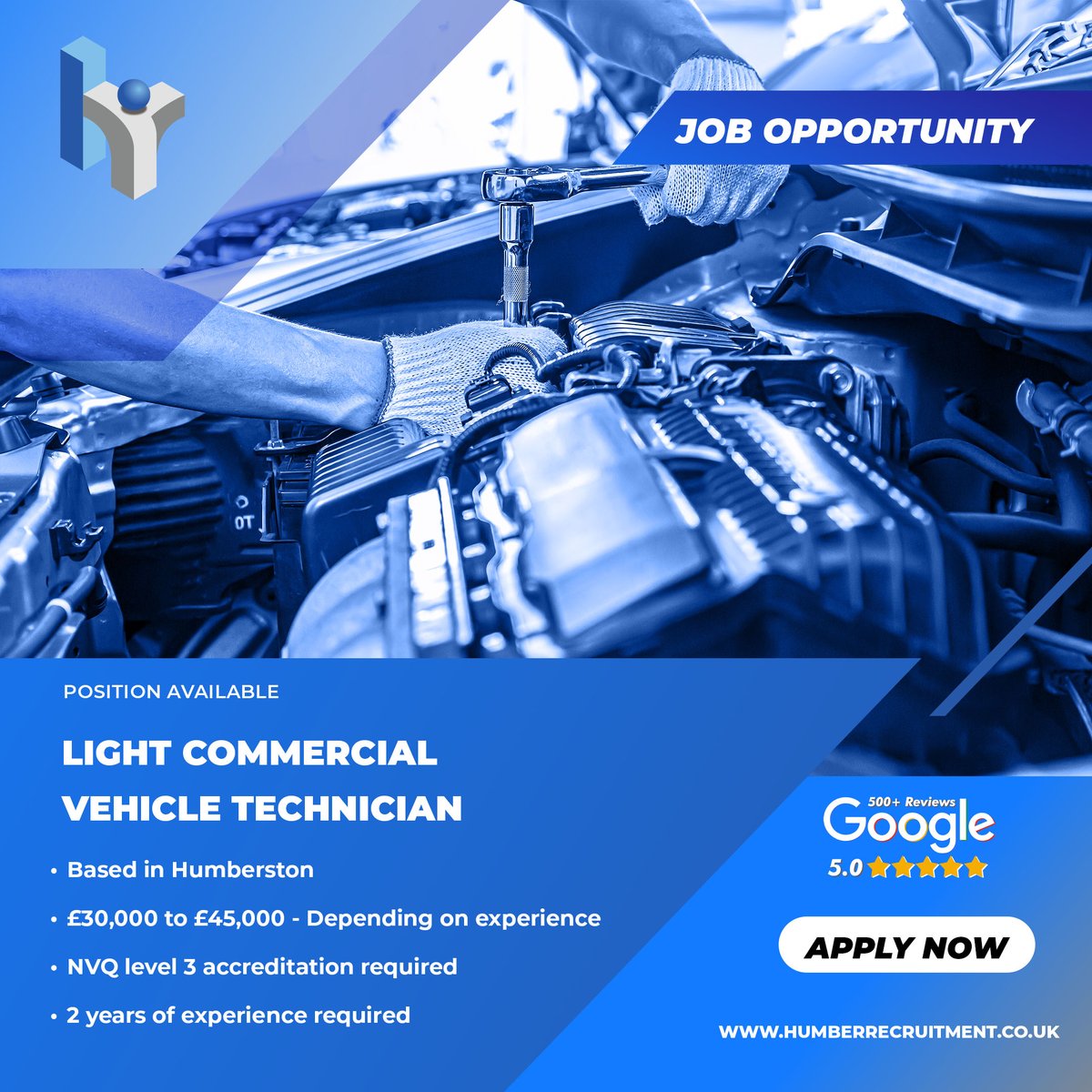 humberjobs's tweet image. 🚗 Ready for your next step as an NVQ Level 3 Vehicle Technician? Check out these roles in Grimsby!

🔧 Vehicle Technician: £40k+
🔧 Light Commercial Vehicle Tech: £30k-£45k

👉 humberrecruitment.co.uk/job/vehicle-te…
👉 humberrecruitment.co.uk/job/light-comm…  

📞 01472 729768

#Technician #Mechanic #Grimsby