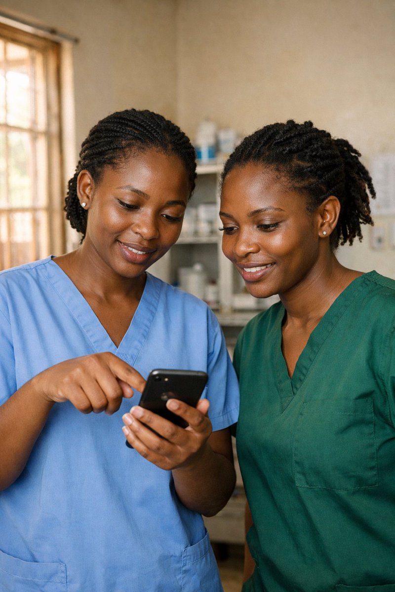Medn_Tech's tweet image. When workers use digital health tools that fit their workflow, coverage improves. When they help design those tools, adoption follows.

The evidence from Africa is consistent on this.

#FrontlineHealth #AIForGood #WomensHealth #DigitalHealth