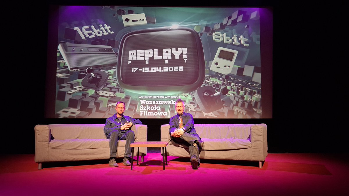 KarolKrolURK's tweet photo. RePlay Fest 2026; 19 kwietnia 11:00 – Dawne polskie salony gier arcade – prezentację poprowadzili Łukasz Dziatkiewicz i Karol Król z #LaboCDeK @KGPiAK @UR_WISiG @UR_Krakow 📢 Krakowski Szlak #Arcade 👉 https://t.co/o5CAE3tiI8 https://t.co/RlMTQpKGDX