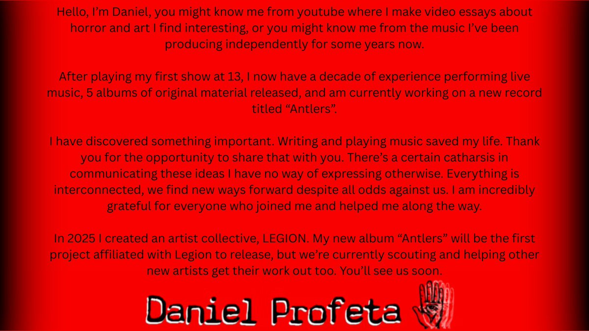 daniel profeta tweet media