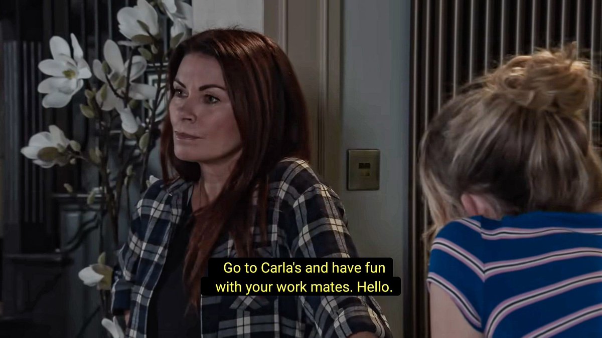 AgustinaVids's tweet image. I think she's lying so they won’t worry about her being alone #corrie