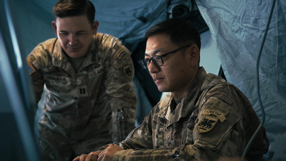 SETAF_Africa's tweet image. #MotivationMonday | Innovation in action.

@USArmy Southern European Task Force, Africa is revolutionizing operations for better decision-making in Africa. Automated decision support has replaced fractured workflows, giving commanders faster, smarter insights on the battlefield.