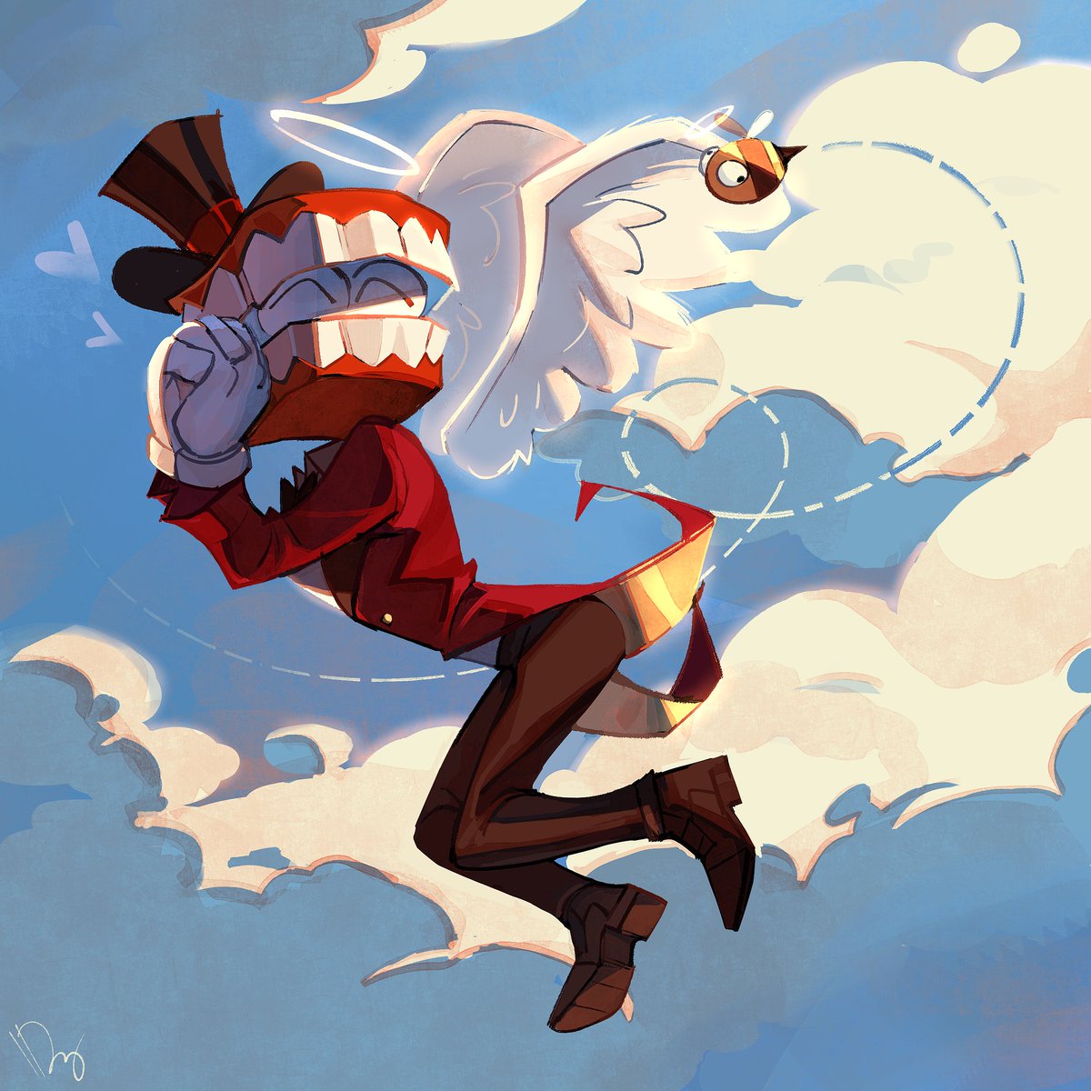 mazorca68's tweet image. #TADC #Caine 
How come it’s been a month already😿