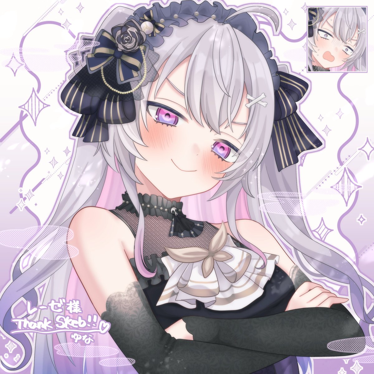 Skebにてリクエストいただきました!                   
ありがとうございました✨ #Commission #Skeb