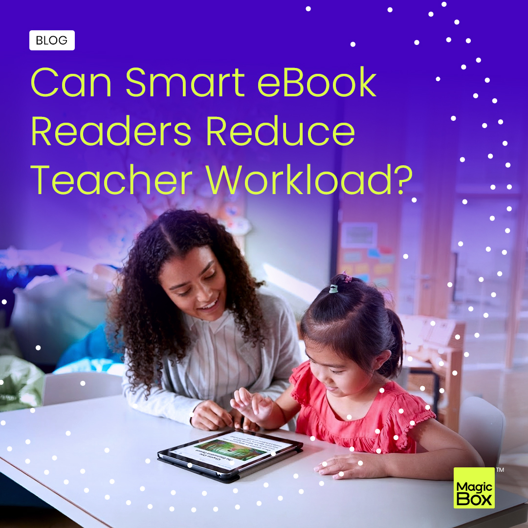 getmagicbox's tweet image. Every hour a teacher spends on admin is an hour lost from teaching.
Smart eBook readers are changing that.
For K-12 publishers, this is a huge opportunity. 
Read more - getmagicbox.com/blog/can-smart…
#K12Education #EdTechTrends #DigitalContent #TeacherSupport #AIinLearning