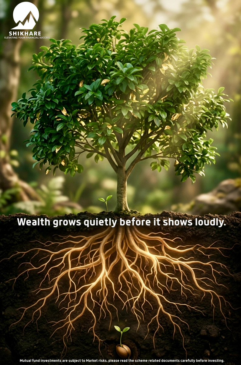 mukesh_shikhare's tweet image. Wealth grows quietly before it shows loudly. 🤫📈 Let compounding do the work in silence. Keep your SIP running and trust the process. 🌱💰 

#Wealth #SIP #Invest