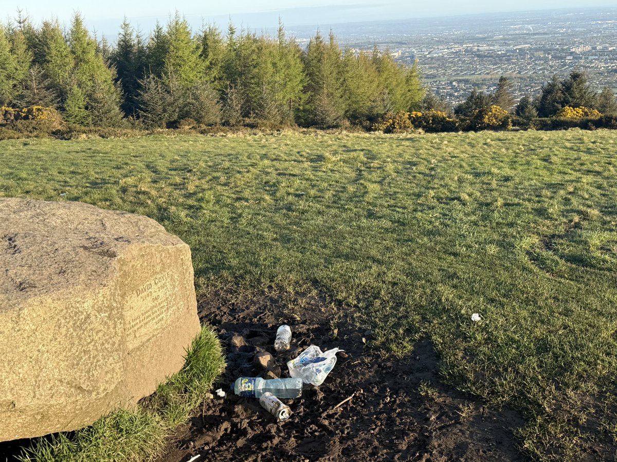 SavetheHellfire's tweet image. Left behind by weekend visitors who thought it was ok to leave their rubbish for someone else to pick up! 

IT’S NOT OK!!
#litter #leaveNOtrace #shame