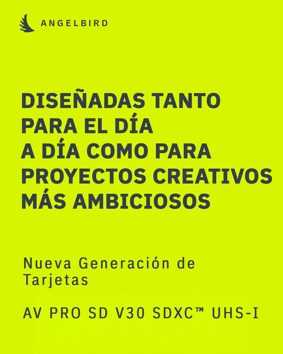 ROBISA's tweet image. Nueva generación de tarjetas AV PRO SD V30 de Angelbird 🚀
⚡ Hasta 8K
⚡ Velocidad estable y sostenida
⚡ Máxima fiabilidad en formato SDXC
@AngelbirdMedia 
más info: robisa.es/angelbird-av-p… #Angelbird #AVPRO #CreativityUnlocked #Filmmaking #Photography