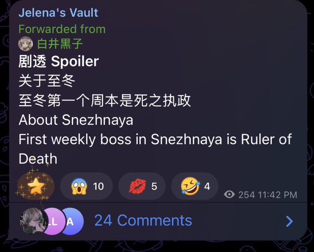 leaks
.
.
.
.
mind you this "leaker" is a fraud but if this is who Capitano's being turned into a god killing weapon for ill take it