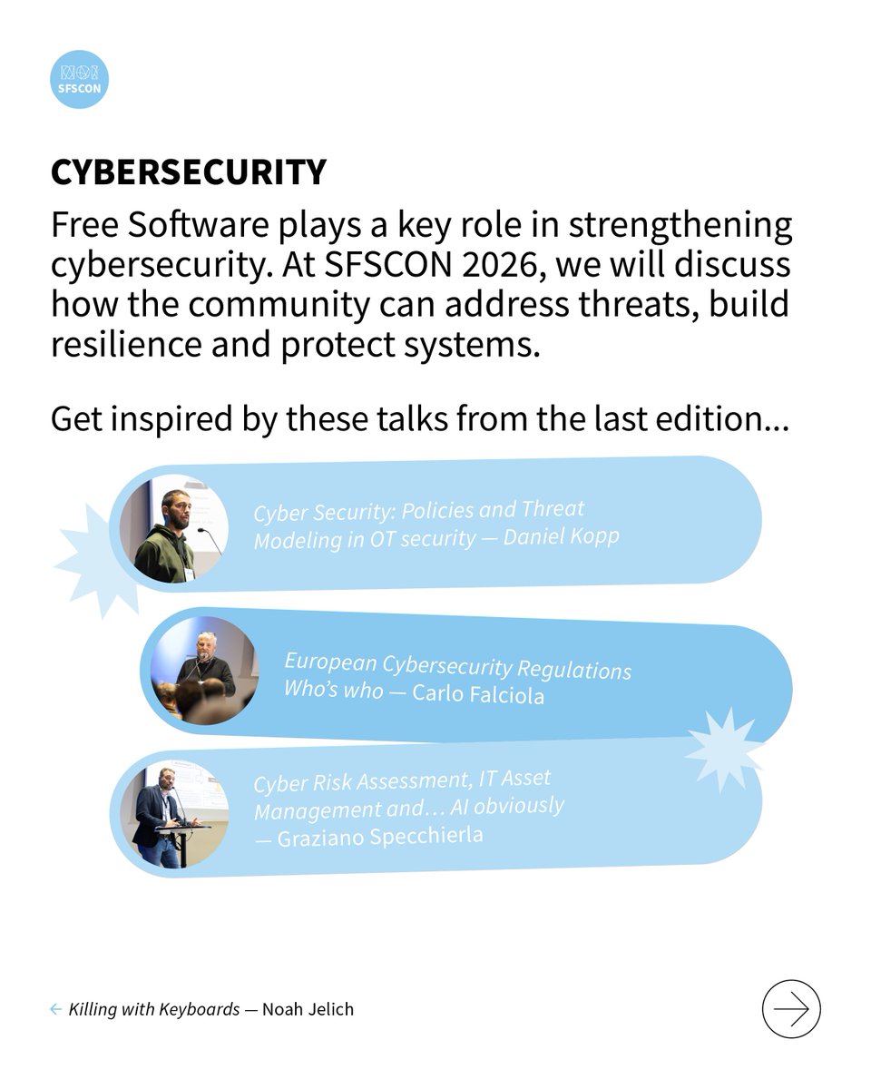 SFSCON tweet media