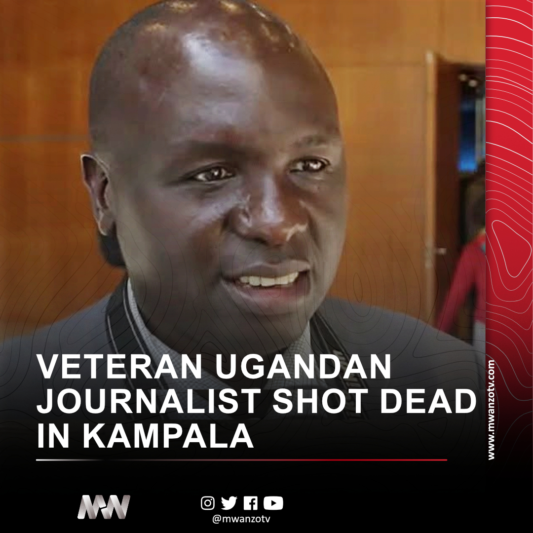 MwanzoTv's tweet image. #BREAKING: VETERAN UGANDAN JOURNALIST SHOT DEAD IN KAMPALA
A retired Ugandan journalist and author was shot dead near his home in Kampala by a masked assailant late Sunday night, police confirmed.

Joe Nam, 55, worked in state media for over three decades before retiring and