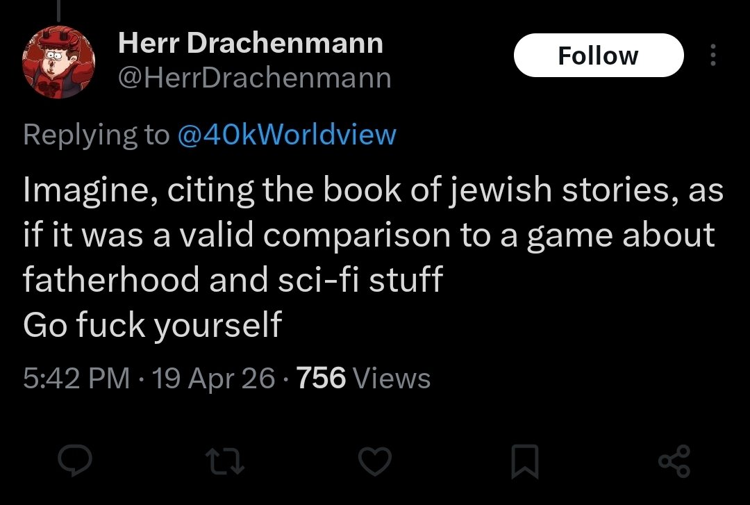 Jesus 40k Worldview tweet media