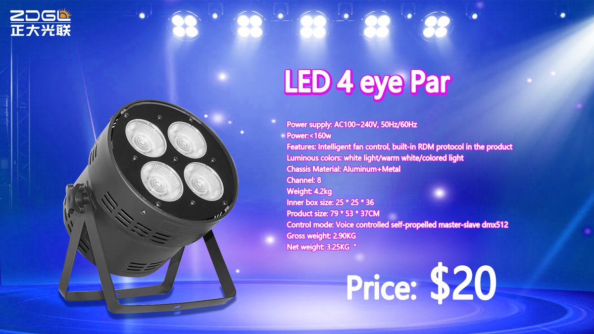 ZDGL68's tweet image. 🔥🔥🔥LED par series
💃💃💃Suitable for stage, bar, party and outdoor activities
 #stagelighting #ledparlight #ledlights #discolight #lightfactory