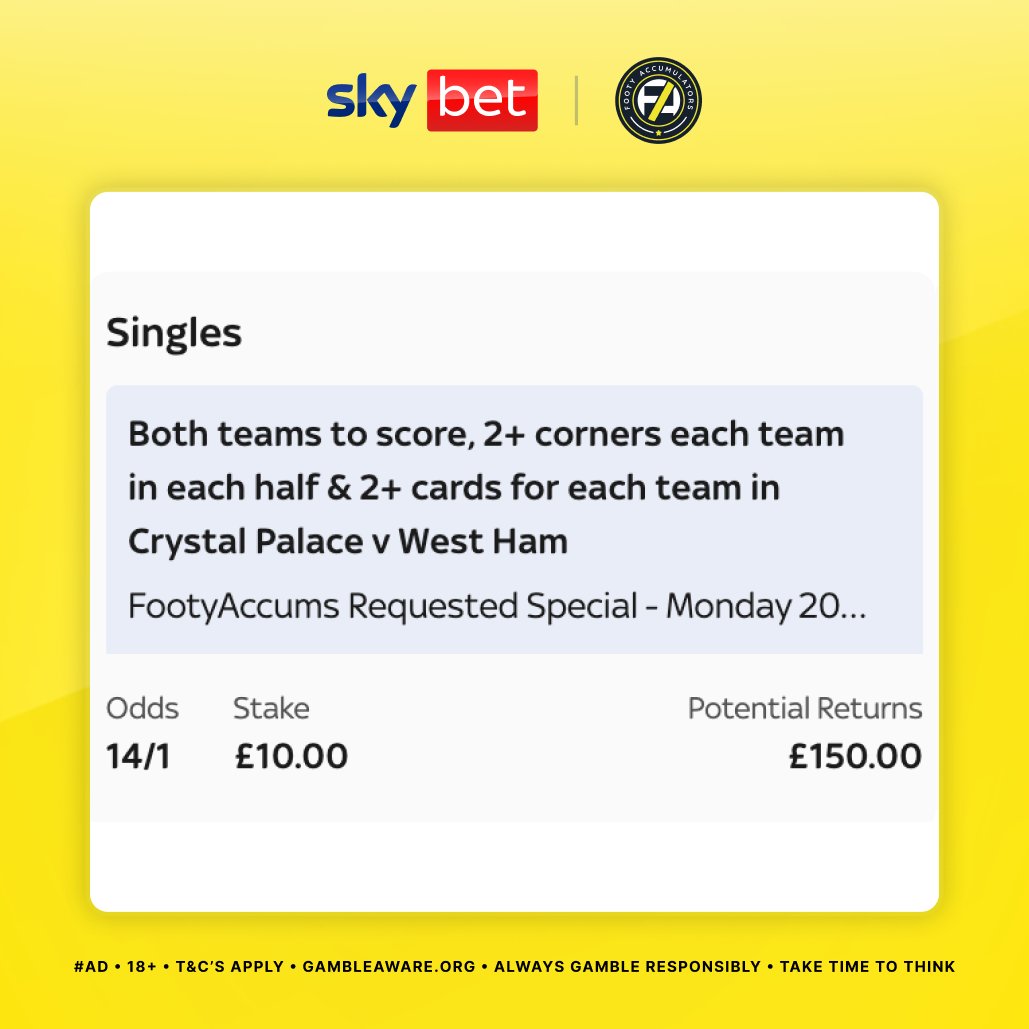 Footy Accumulators tweet media