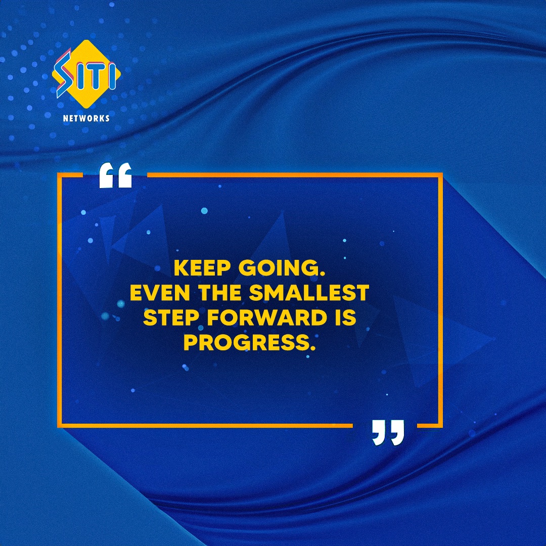 sitinetworks's tweet image. ✨ Thought of the Day ✨
Every big achievement starts with a small step.
Don’t underestimate the power of moving forward, even if it feels slow.
💬 “Keep going. Even the smallest step forward is progress.”
#ThoughtOfTheDay #KeepGoing #Motivation #Progress #StayFocused