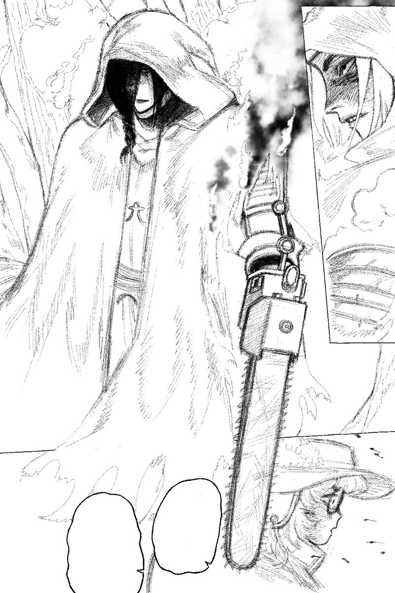 SledgeSaint's tweet photo. Gore Knight related sketch or some shit https://t.co/9bauOyw733