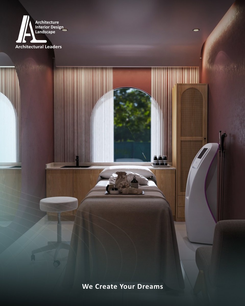 ArLeaders's tweet image. Where clinical precision meets warm sanctuary. 

Our latest medical spa design blends deep terracotta tones with natural textures to redefine the wellness experience. At Architectural Leaders, we don’t just build clinics—we create dreams.

#InteriorDesign #Wellness #Architecture