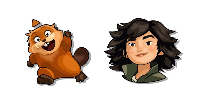 CustomCursor's tweet image. Mabel Tanaka is the main character of the Hoppers animated film. With this #fanart #Hoppers #Beaver and #MabelTanaka cursor pack, your clicks can also be as exciting and playful as that thrilling animal world she got into! #CustomCursor
custom-cursor.com/collection/dis…