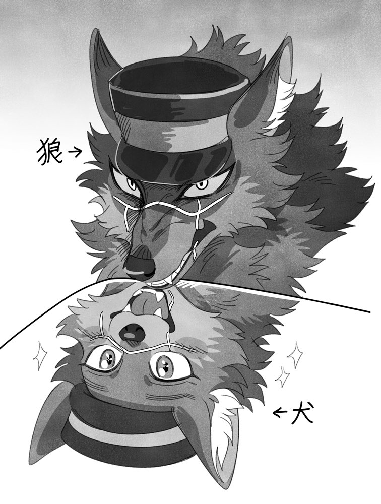 MGLD0N's tweet photo. 狼犬 https://t.co/WFzPwzRy50