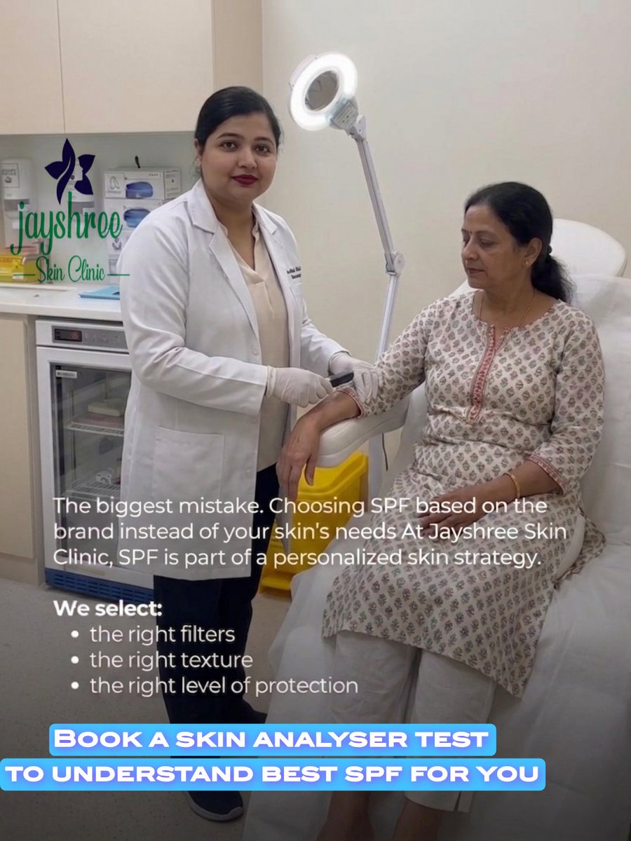 seepi20's tweet image. Book a skin analysis scan test to determine best spf for you.Call us at 8957132986
#spf #sunscreen #sunscreenspf #lucknow #DermatologistRecommended #skin #skincare