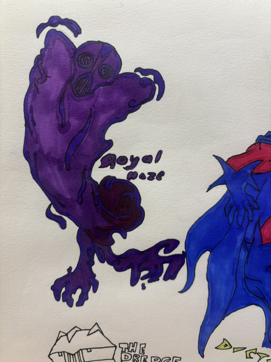 Moskas_Draws's tweet photo. #oc #ocart #lineart #lineartdrawing #coloredart #myart
Two of the most dastardly villains the world has ever seen! The carnivorous mist, Royal Haze, and the mind-bending magician, Doctor Dementico!! https://t.co/l3hFz2R2w2