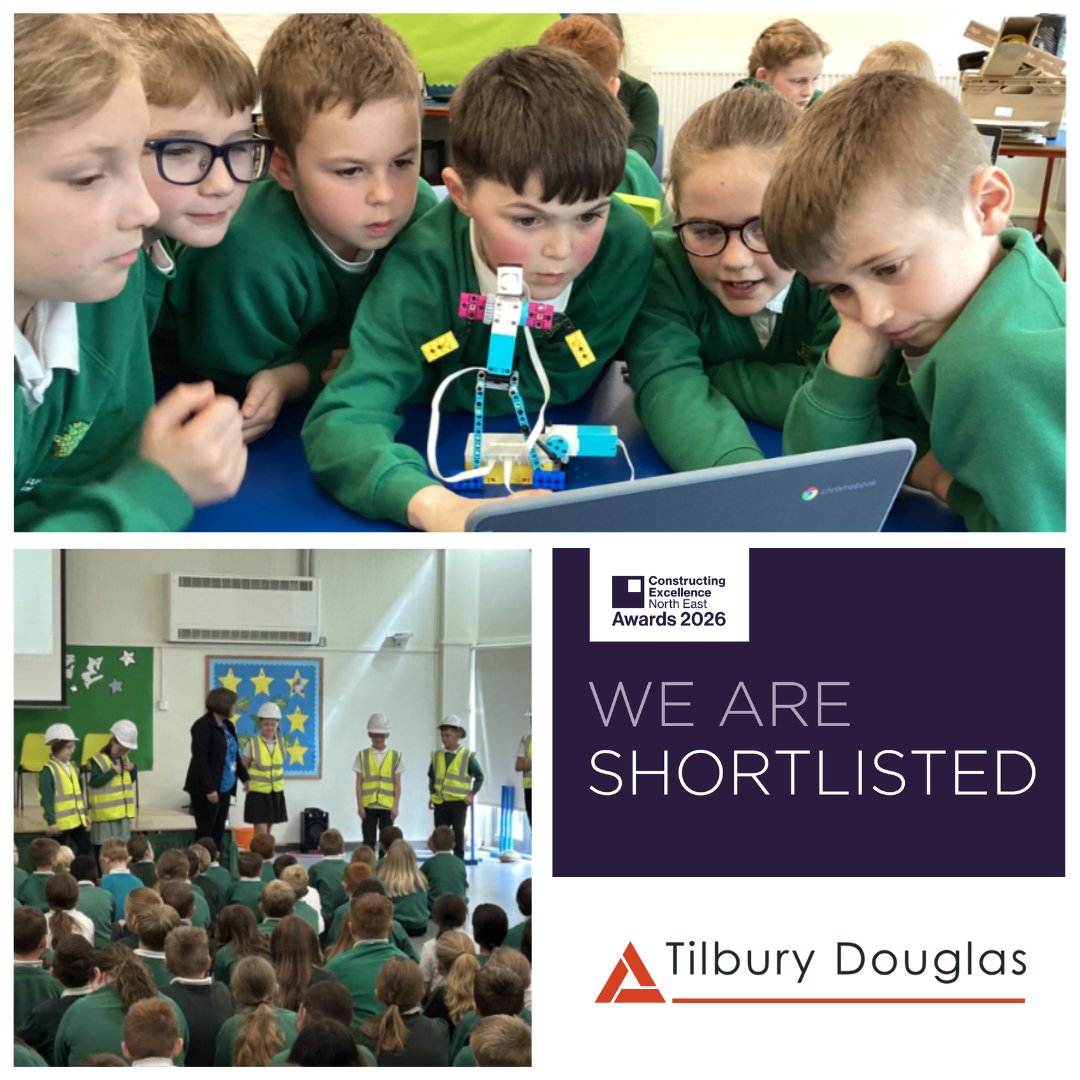 Tilbury_douglas's tweet image. We have been shortlisted for 2 categories at the Constructing Excellence in the NE #Awards. 🏆 🎉 

The categories are: 
- People and Culture
- Delivering value – Sugar Hill

Well done to all those shortlisted! 

#Construction #RegionalBuilding #BuildingABetterFutureTogether