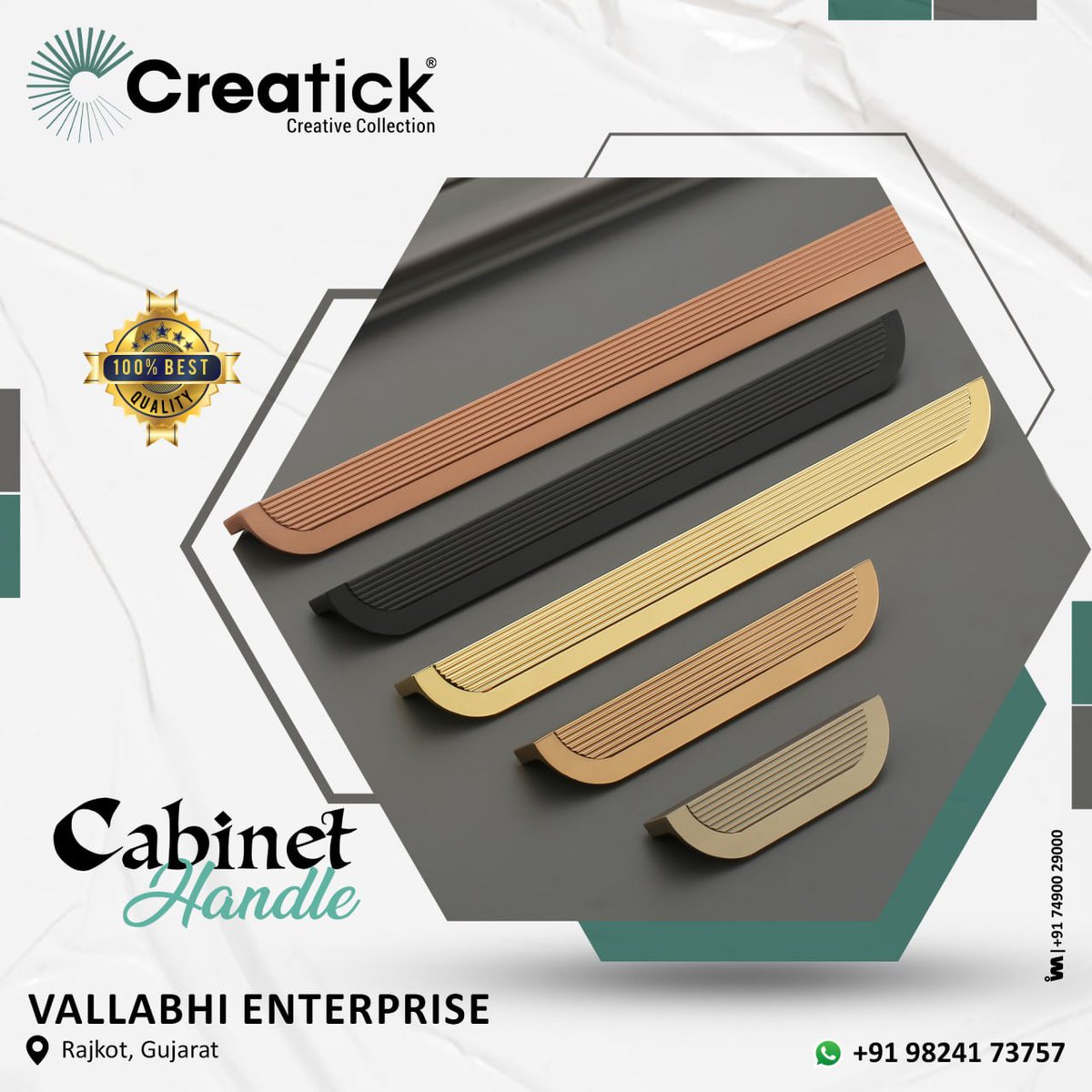 ibais_hardware's tweet image. VALLABHI ENTERPRISE - RAJKOT

📞Customer Care: +919824173757
📲ibais.biz/9824173757
.
#CabinetHandle #FurnitureHardware #InteriorDetails #KitchenHardware #CabinetHardware #ModernLiving #FurnitureDesign
.
@ibais_hardware