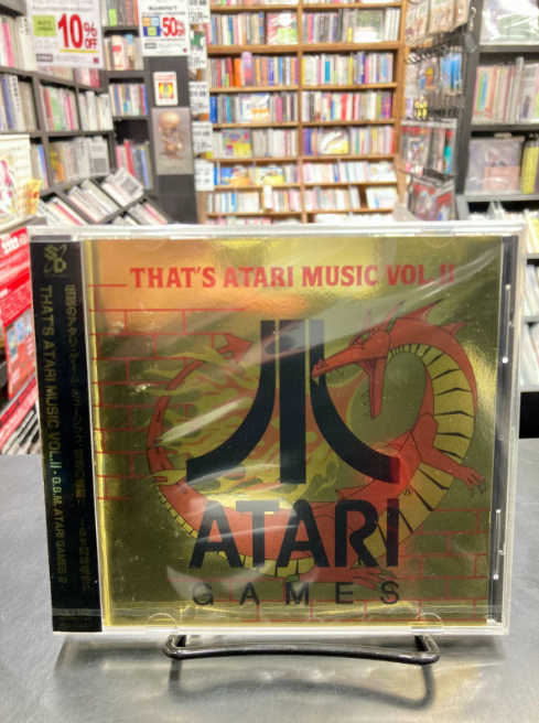 du_anisonggame's tweet image. 中古CD『THAT'S ATARI MUSIC VOL.2』
在庫あります

▼メルカリからも買えます
jp.mercari.com/shops/product/…

#ATARI #レトロゲーム