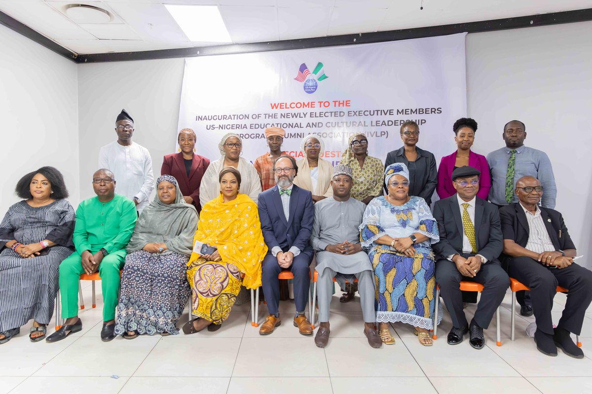 Congratulations to the new Executive Committee of IVLP alumni-led U.S.-Nigeria Education and Cultural Leadership Program Alumni Association (ECULPAA)! We thank the outgoing leadership for their service.  
 
As we mark #Freedom250, IVLP alumni remain vital collaborators in