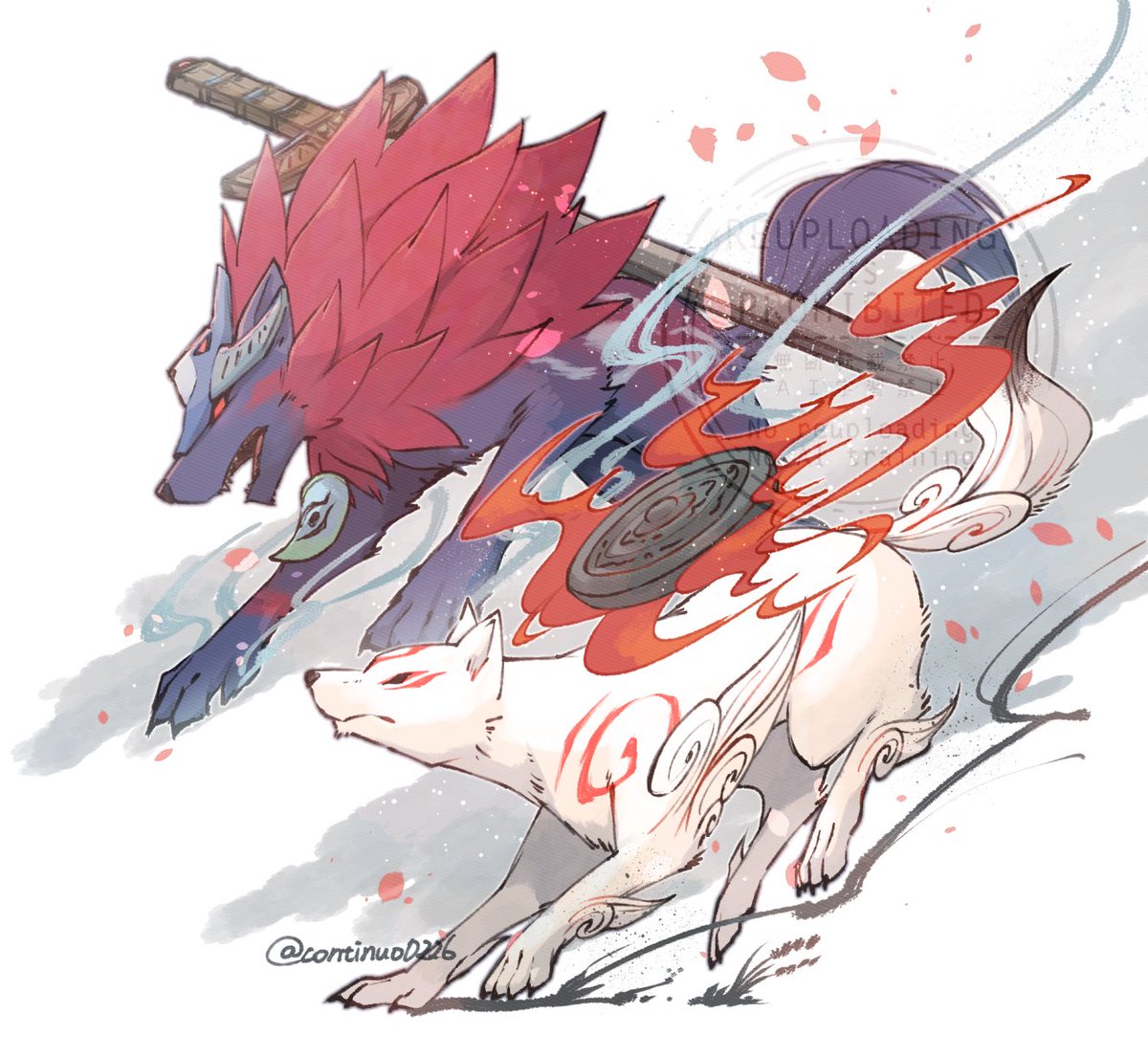 紺もど tweet media