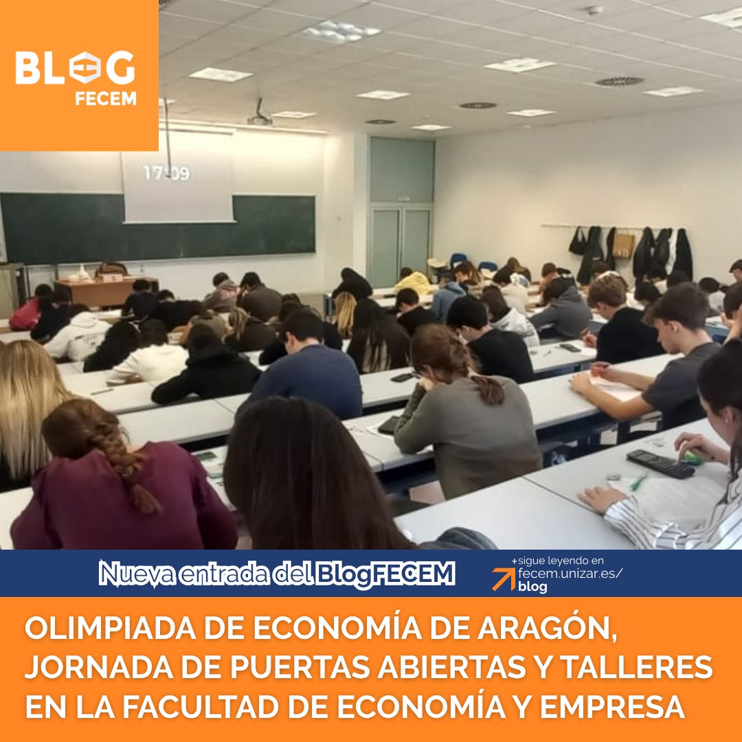 fecem_unizar's tweet image. ✨¡¡NUEVA ENTRADA EN EL BLOG FECEM!! ✨

📆Durante la semana del 23 de marzo de 2026, tuvieron lugar en la Facultad de Economía y Empresa, en su sede del campus Río Ebro, diversas actividades dirigidas a estudiantes de bachillerato.

Conoce más en nuestro blog. 🧐

#blog #new