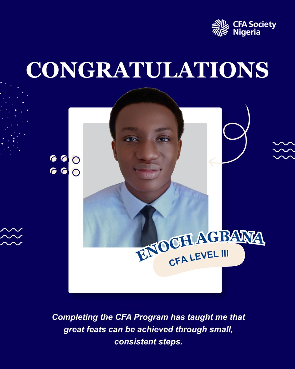 CFA Society Nigeria tweet media