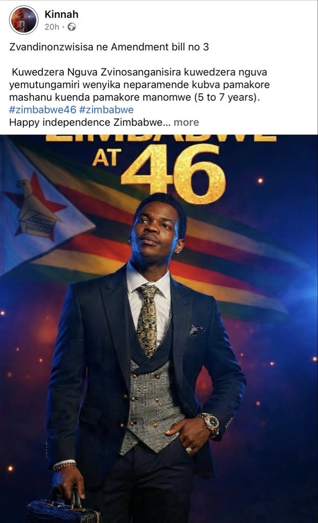 senatar87's tweet photo. @grok hanziiko nhai  asi pane akuda mota here apa @ParliamentZim  @OpenParlyZw @CapsutdC @NehandaRadio @technewszw @PoliceZimbabwe @redmarketsunday @SundayMailZim 
😂 https://t.co/KNZj11pjBP