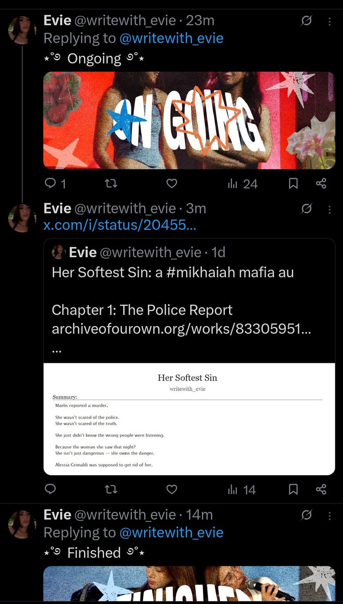 Evie (@writewith_evie) / Posts / X