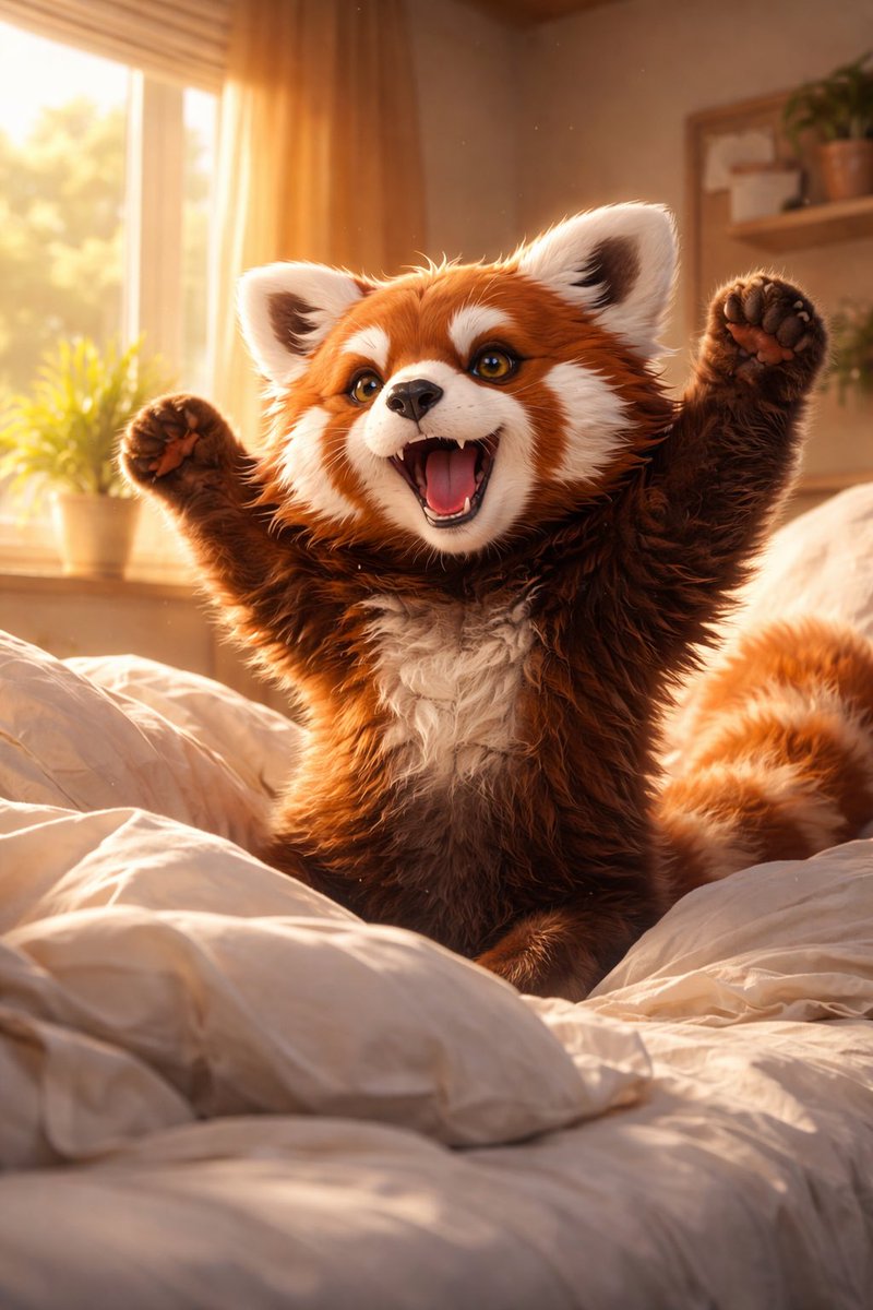 Good morning Red Panda Family 🐼

I'm so proud of where we are and what we have accomplished , we have 300+ followers on X and almost 500 members in the Telegram. Dex is paid and we have a buy contest going on right now ! 

We are not slowing down, we are grinding! 

Don't forget