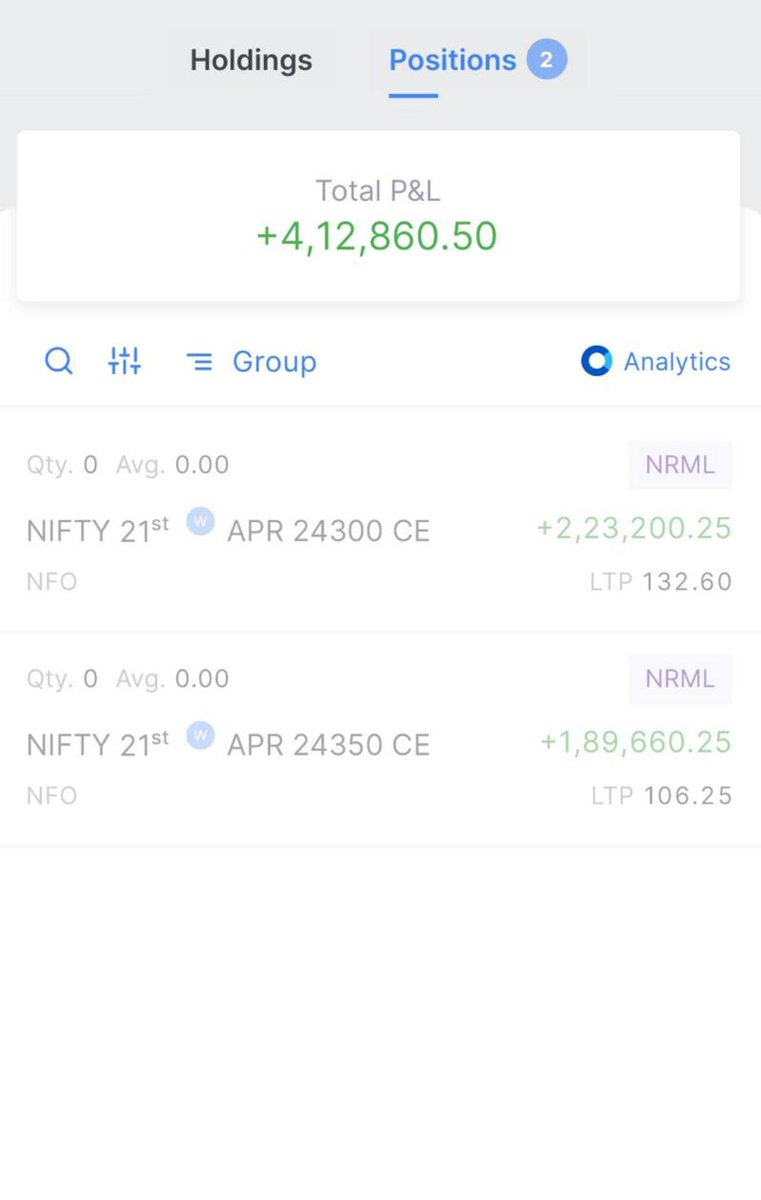 GrowPartne1210's tweet image. Good trading session today.

Sharing updates here: t.me/+1_8_q_rBocU1Y…

Focus on risk management and proper position sizing.

#nifty #sensex #banknifty #stockmarket
