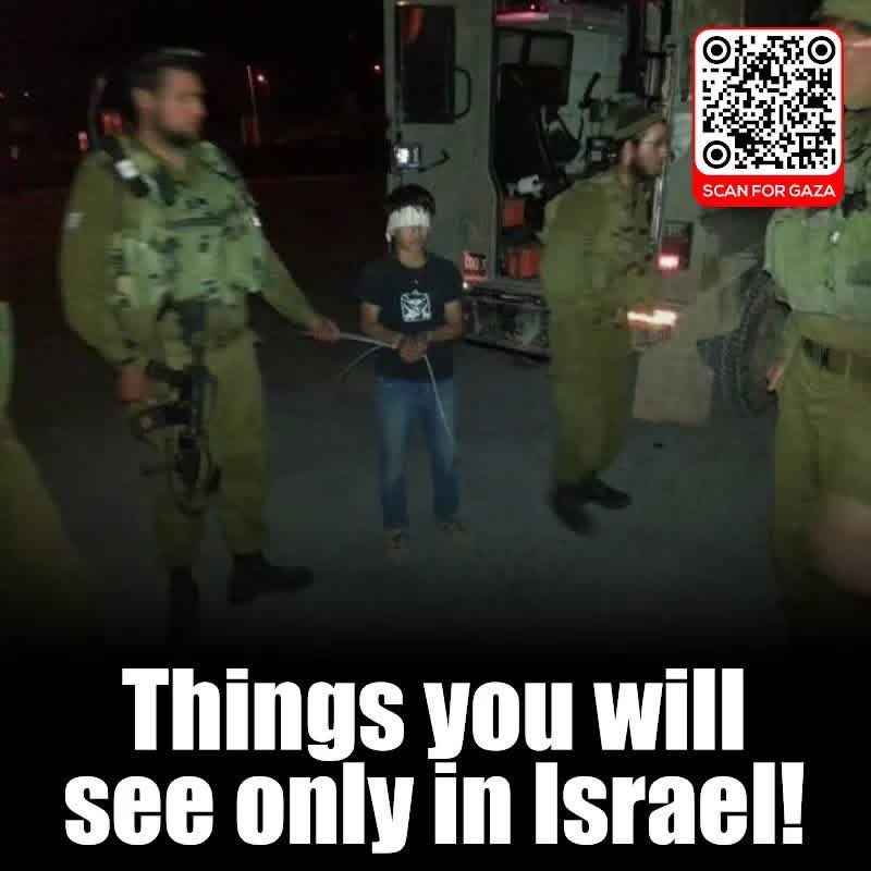 Things you only see in the land of "God's chosen people"!