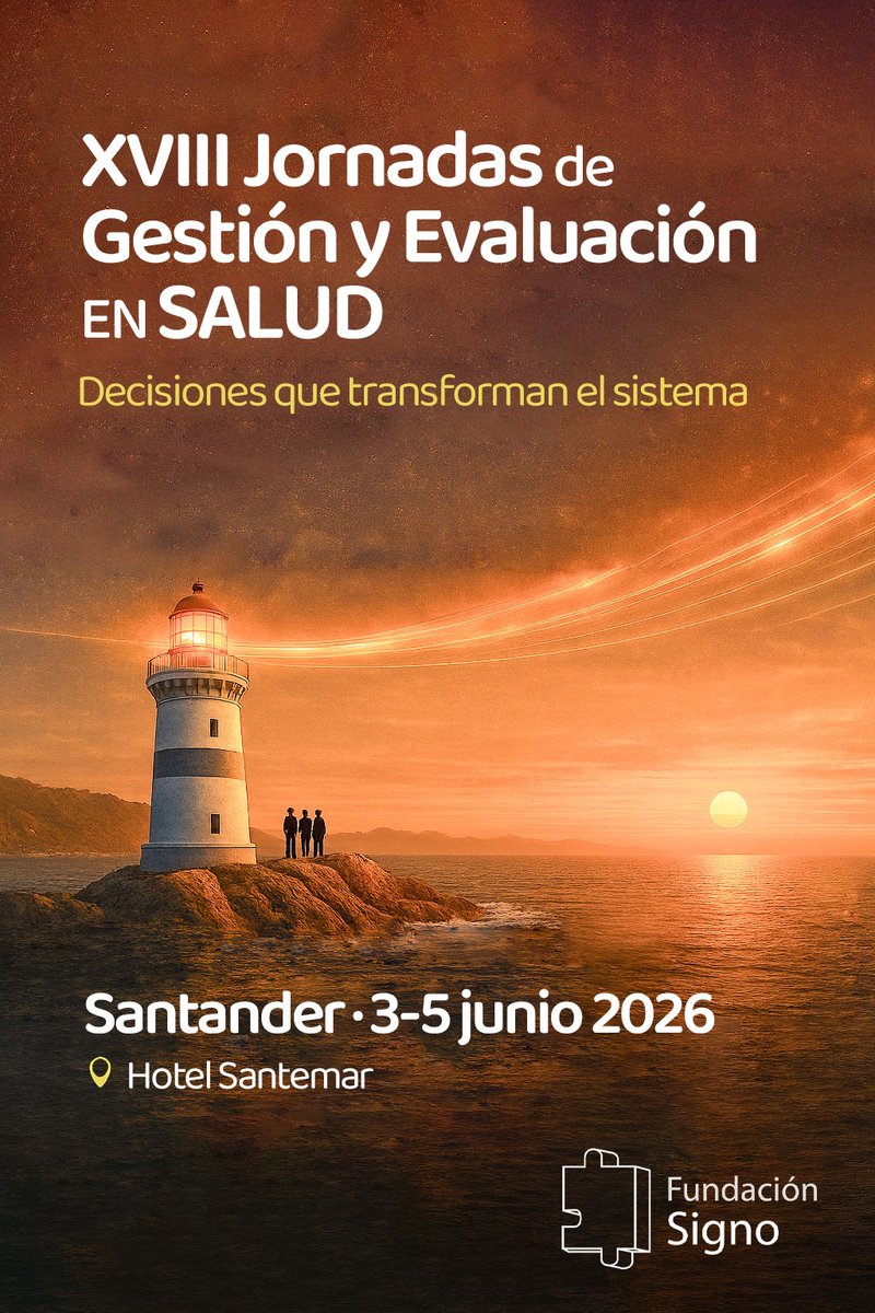 fundacionsigno's tweet image. #JornadasSigno |🚨Se amplía el plazo para enviar comunicaciones a las XVIII #Jornadas de #Gestión y #Evaluación en #Salud ⤵️

⏰Nuevo deadline 👉🏽 4 MAYO 
🗣️Trabajos que aporten práctica, resultados y aprendizaje útil

ℹ️ Normas y formulario envío 👉🏽 fundacionsigno.com/jornadasgestio…
