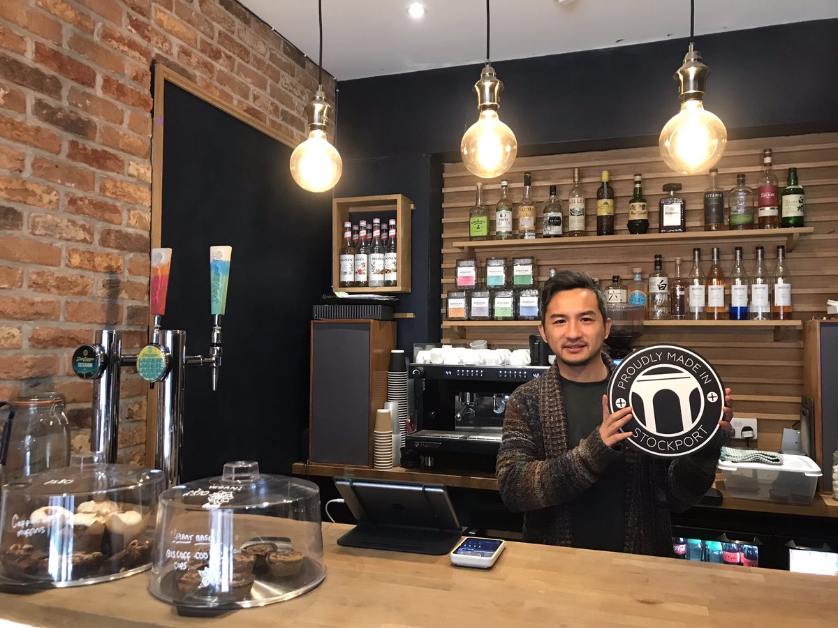 ADG_Moore's tweet image. Explore what’s on offer in #Stockport. At Odioba on @underbanks_sk you’ll find great #coffee, #cake, #beer, #cider, #cocktails and more 😊 #OneStockport #MadeInStockport